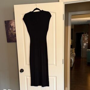 Chic Black Midi Dress